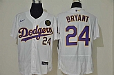 Dodgers 24 Kobe Bryant White 2020 Nike KB Flexbase Jersey,baseball caps,new era cap wholesale,wholesale hats